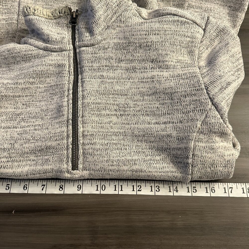 Kuhl Womens Alaska 1/4 Zip Pullover Fleece in Ash Shearling Warm Size Large - Picture 11 of 12